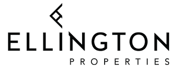 Ellington Properties logo – Infinity Art & Glass partner