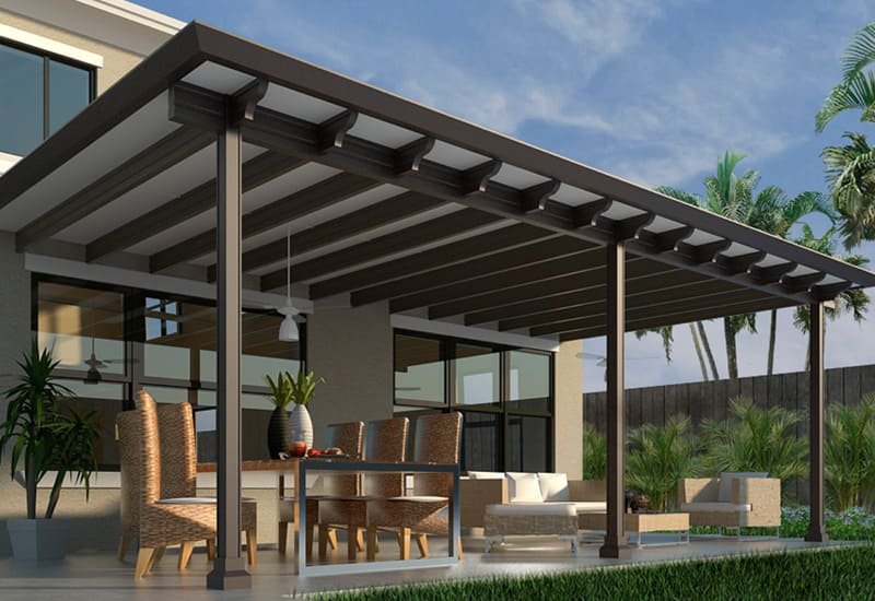 Modern Renaissance Pergola Design Installation in Dubai Abu Dhabi UAE - تصميم برجولا حديث